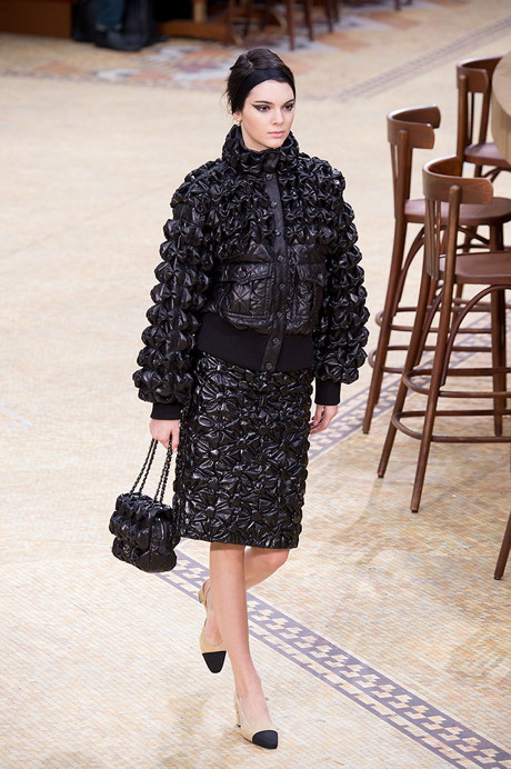 Paris woman fashion Week Fall Winter 2015-16 CHANEL show