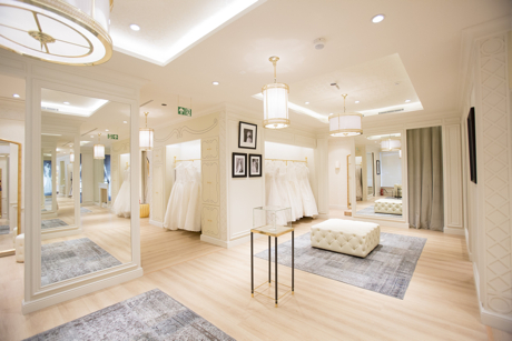 Pronovias wedding dress store in Berlin