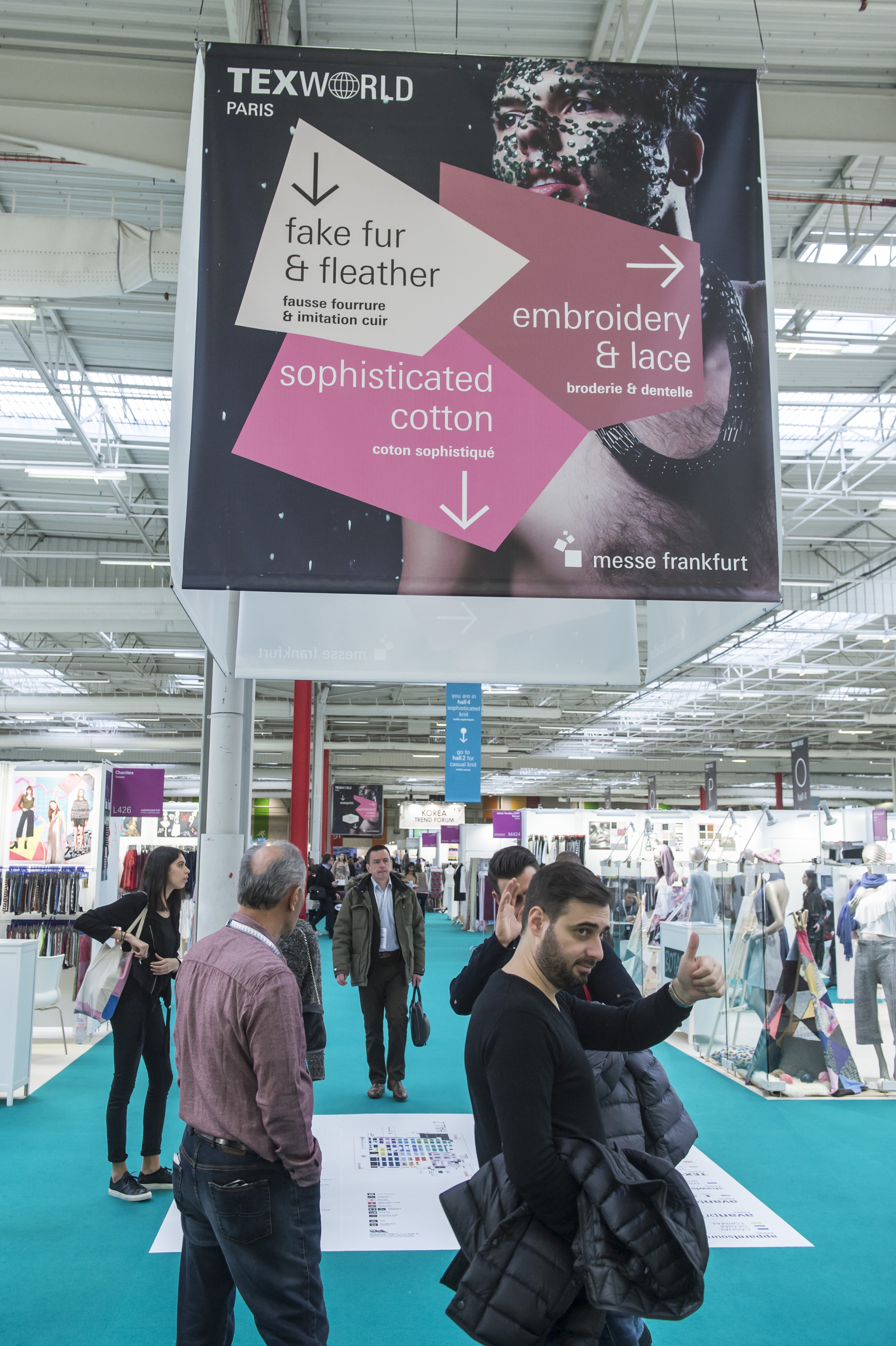 Texworld, Apparel Sourcing, Avantex, Shawls & Scarves, Feria de Frankfurt, Wirate, MateriO