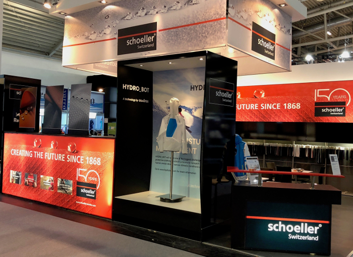 Applycon, Empa, fisiología de la vestimenta, Joacim Holter, KJUS, Schoeller, Hydro_Bot, Osmotex, gestión humedad, ISPO Munich,