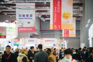Yarn Expo, Shanghai, salones textiles, salones de hilados, Feria de Frankfurt