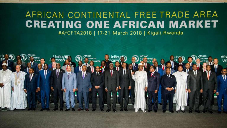 CFTA, economía africana, Unión Africana, zona de libre comercio en África