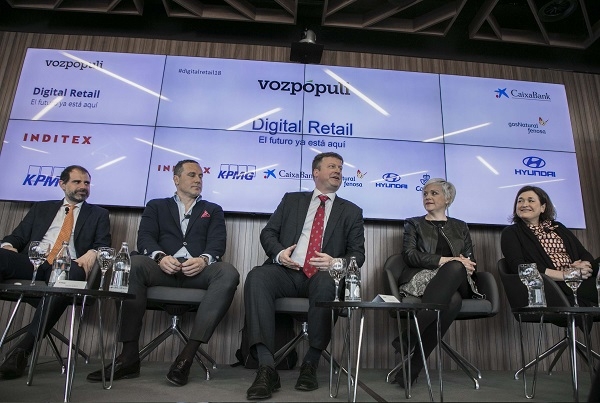 KPMG, Inditex, Gas Natural Fenosa, Hyundai, Correos, Caixabank, Encuentro Digital Retail, Vozpópuli, retail digital