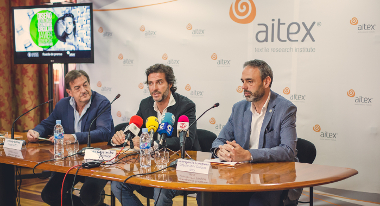 Javier Goyeneche, Ecoalf, Cátedra AITEX-UPV, AITEX, UPV Campus Alcoi, tejidos sostenibles, polímero de poliéster, hilo reciclado, sector textil, Cátedra AITEX-UPV, diseño textil, economía circular,