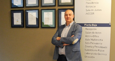Óscar Gámez Sáenz de Tejada, CTCR, Centro Tecnológico del Calzado de La Rioja, AICCOR, Asociación de Industrias del Calzado y Conexas de La Rioja,