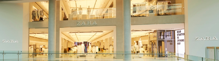 zara Stratfort, Códigos QR, brazos robóticos, experiencia de compra, integración online y offline, iPads , RFID, Inditex, Zara, pablo isla, flagship,