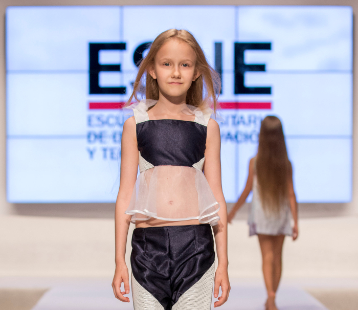 jóvenes talentos, Escuela de París de Alicante, Escuela de Barreira de Valencia , IES Lluís Domènech y Muntaner de Canet de Mar, Pasarela Nuditos, Nuditos, Espacio Nuditos, FIMI Kids Fashion Week, FIMI, 
