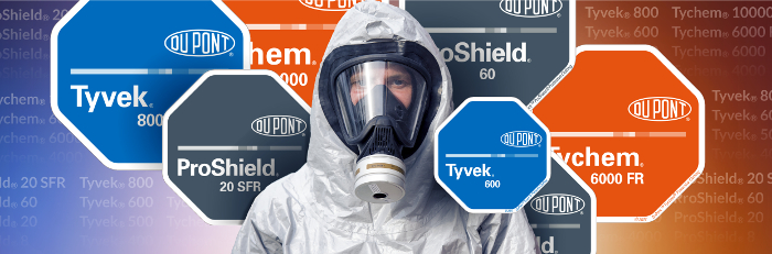 Equipos de Protección Individual , EPI, DuPont, DuPont Personal Protection, Tyvek, Tychem , ProShield