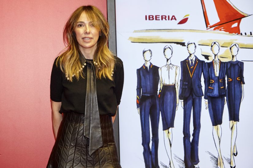 Iberia, uniformes, aerolínea, sastrería, MBFWM, diseñadora barcelonesa,  Teresa Helbig, Mercedes-Benz Fashion Week Madrid, 