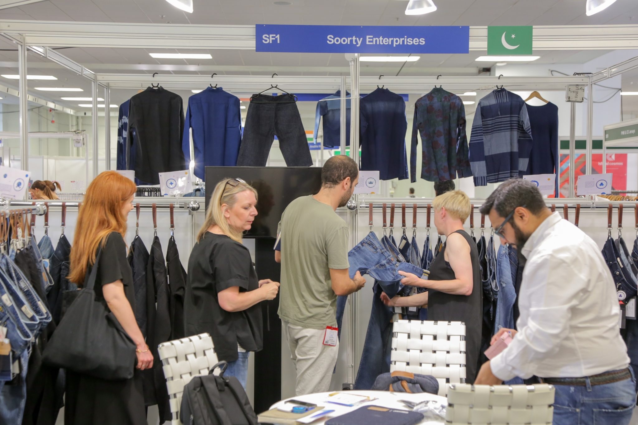 Fashion SVP, Knit Solutions, Olympia de Londres, salones de moda, aprovisionamiento global, IDEX, Source Denim