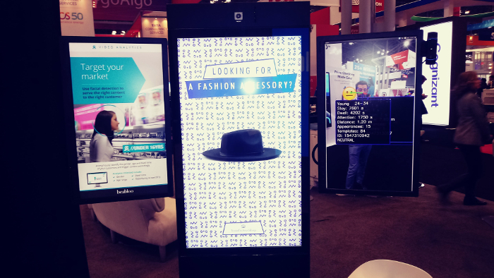 Retail’s Big Show, NRF, NRF 2019, Beabloo, Kiosk,  analítica de audiencia, cartelería digital,