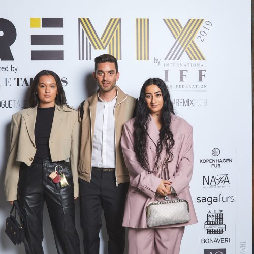 Remix, IFF, International Fur Federation, Vogue Talents, peletería, Berivan Cemal, Saga Furs
