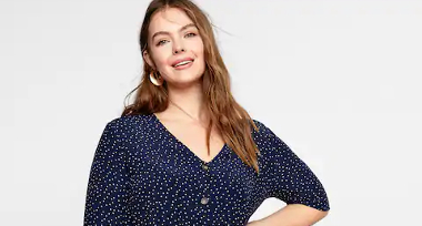mujeres curvy, moda curvy, tallas grandes, El Corte Inglés , Violeta by Mango, corner, ecommerce,