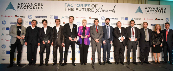 Industry Startup Forum,  Factories of the Future Awards, Industry 4.0 Congress, Advanced Factories,industria 4.0, 