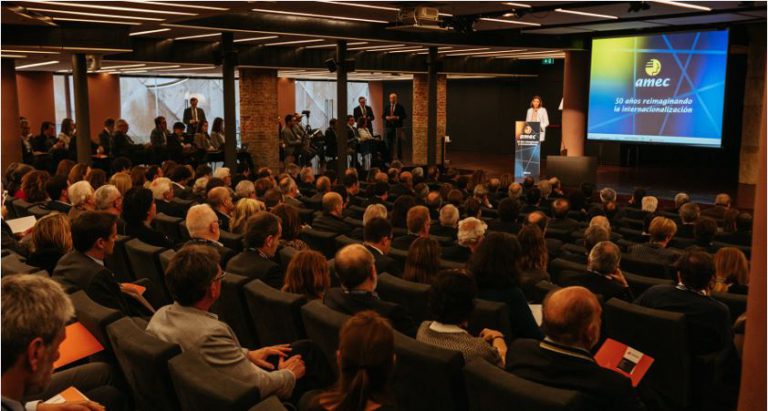 Plan Bienal 2019-2020, Reyes Maroto, proteccionismo, Pere Relats, Maria Àngels Chacón, Joan Tristany, Amec, 50 aniversario, industria internacionalizada,