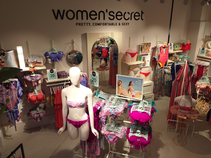 Women’secret, crecimiento internacional, plan de crecimiento, marca de lencería femenina, experiencia de compra, ropa íntima, Grupo Cortefiel, Tendam