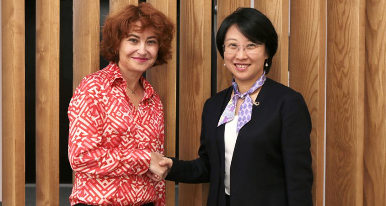 María Peña Mateos y Angel Zhao