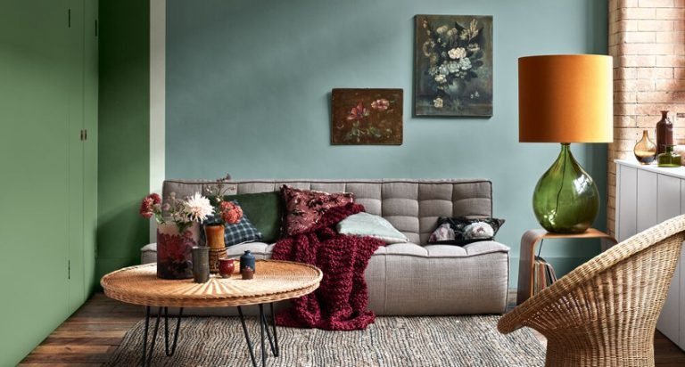 pinturas decorativas, AkzoNobel, Bruguer , Amanecer Tranquilo, color del año 2020,