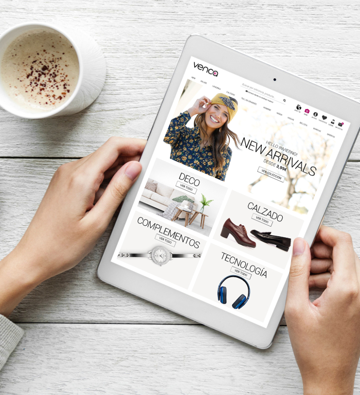 venca, marketplace, ecommerce, moda femenina, trnasformación digital, visual search
