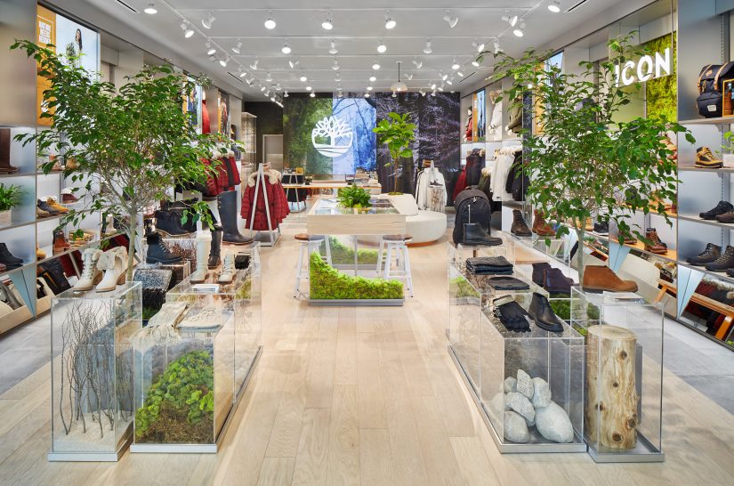 Timberland, retail, Shop!, Retail Design Institute, retail