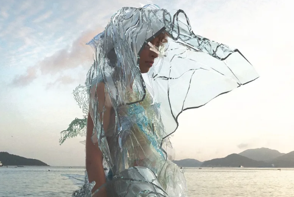 Scarlett Yang, nuevo textil biodegradable, Central St. Martins, moda sostenible