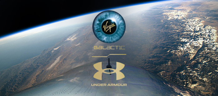 Under Armour, vuelo espacial , Virgin Galactic