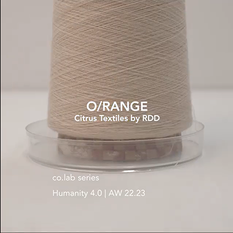 RDD Textiles, fibras de naranja