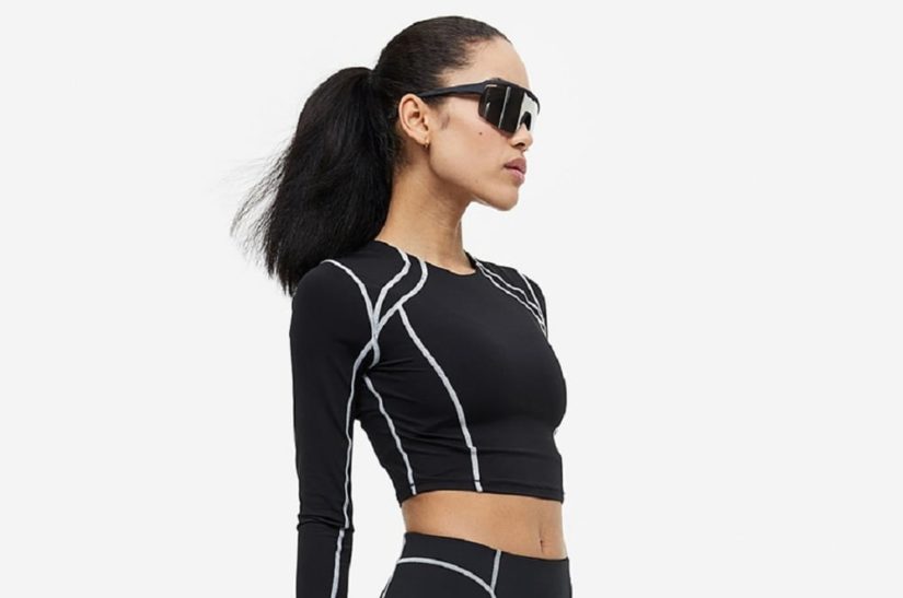 La ropa deportiva para mujer sostenible de H&M Move X LanzaTech