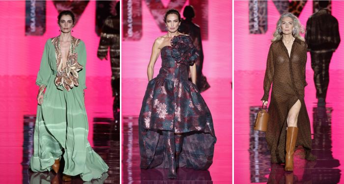 Desfile de Lola Casademunt by Maite en la MBFWM.