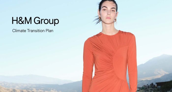 Plan de sostenibilidad, del grupo de moda H&M.