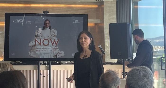 Albasarí Caro, directora de la Barcelona Bridal Fashion Week.