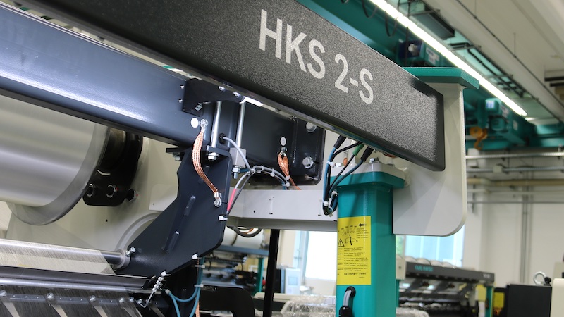 Karl Mayer, producción de tricot, HKS 2-S