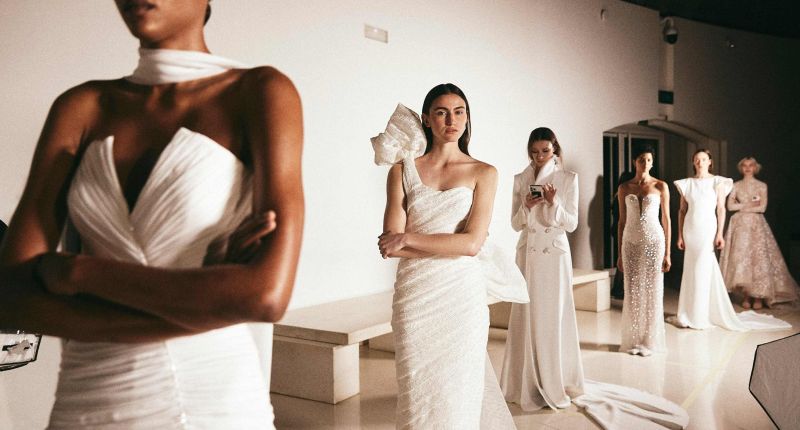 Los desfiles de Pronovias en BBFW se celebraban en entornos únicos, como el museo de arte MNAC en la última edición.