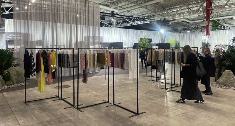 Área de tendencias de Texworld Apparel Sourcing París, en el pabellón 2.