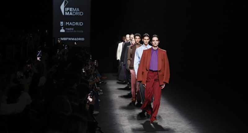 Desfile de Mans, firma ganador al premio a Mejor Colección, en la 81ª edición de Mercedes-Benz Fashion Week Madrid.