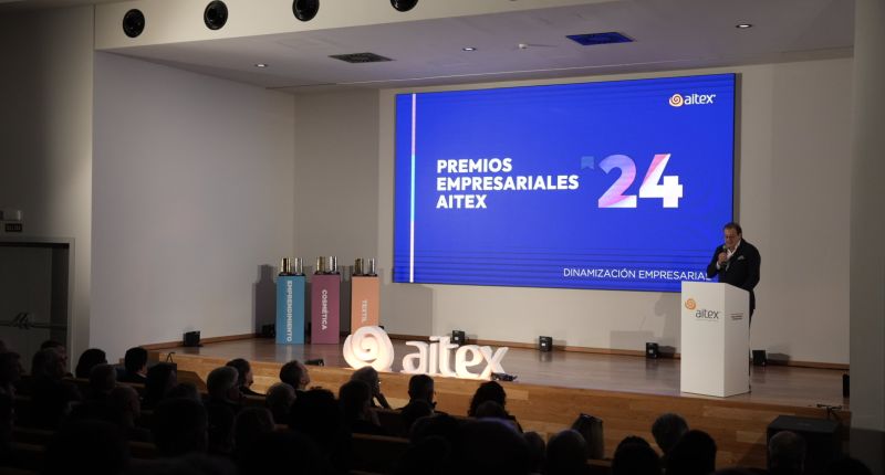 Vicente Blanes, director de AITEX, en los Premios Empresariales AITEX 2024.