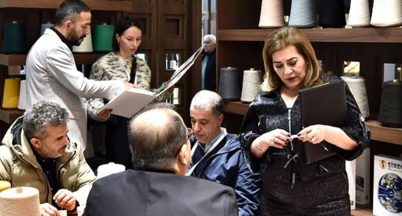International Istanbul Yarn Fair atrae a visitantes principalmente europeos y asiáticos, de múltiples países.