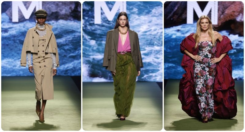 Diseños de Lola Casademunt by Maite en la Mercedes-Benz Fashion Week Madrid.