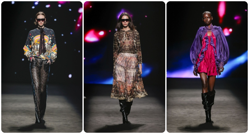 Desfile de Custo en Mercedes-Benz Fashion Week Madrid.