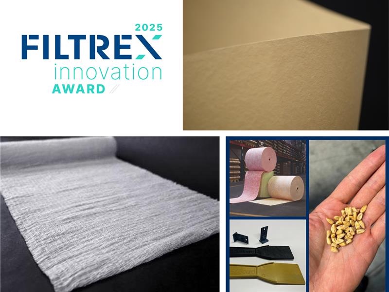 Edana, no tejidos, Filtrex, Premio a la Innovación, Gessner, Johns Manville, Hollingsworth & Vose
