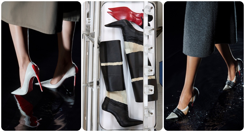 Maison Margiela, Christian Louboutin, colecciones de calzado