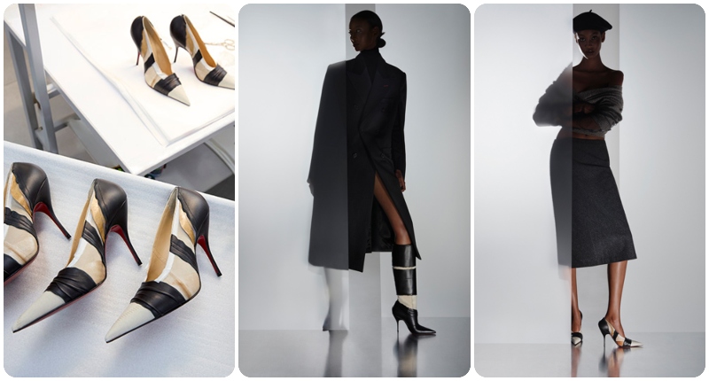 Maison Margiela, Christian Louboutin, colecciones de calzado