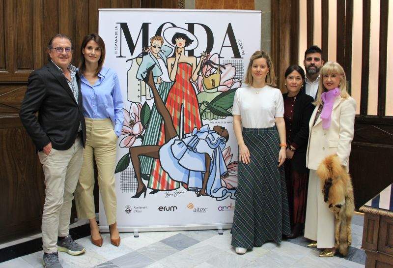 Presentación de la tercera Semana de la Moda de Alcoy.