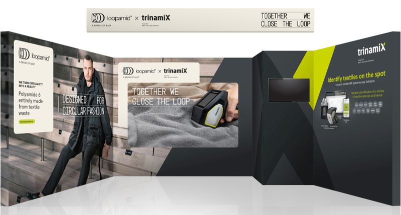 Presentación de las nuevas soluciones de BASF en Textiles Recycling Expo: Loopamid y TrinamiX.