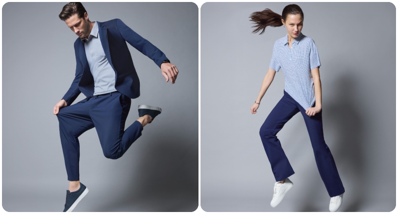 Las prendas 'Dress to Perform' combinan los tejidos Sensitive de Eurojersey, con un alto contenido en fibras elásticas de The Lycra Company.