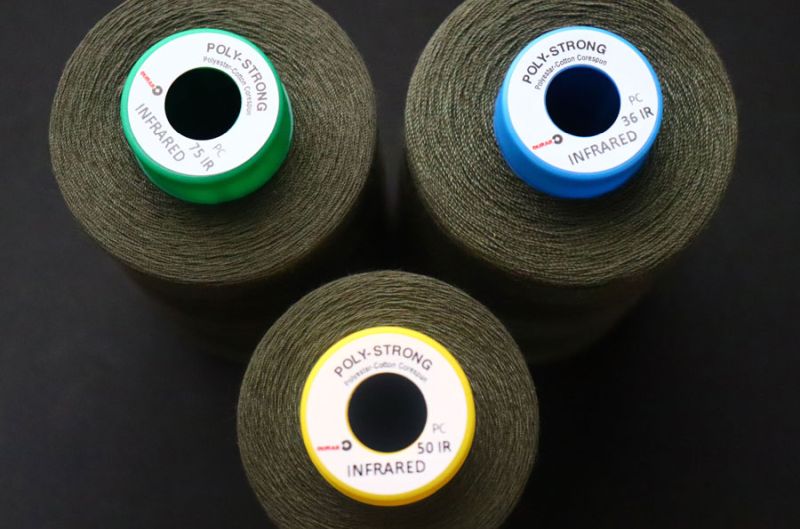 Durak Poly-Strong PC-IR mejora la invisibilidad de prendas de camuflaje