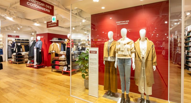 Fast Retailing, Uniqlo, planes para 2025, Princesse tam tam, Comptoir de Cotonniers