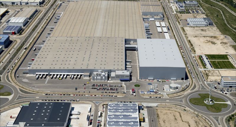 Instalaciones logísticas de Inditex en Plataforma Europa, Zaragoza