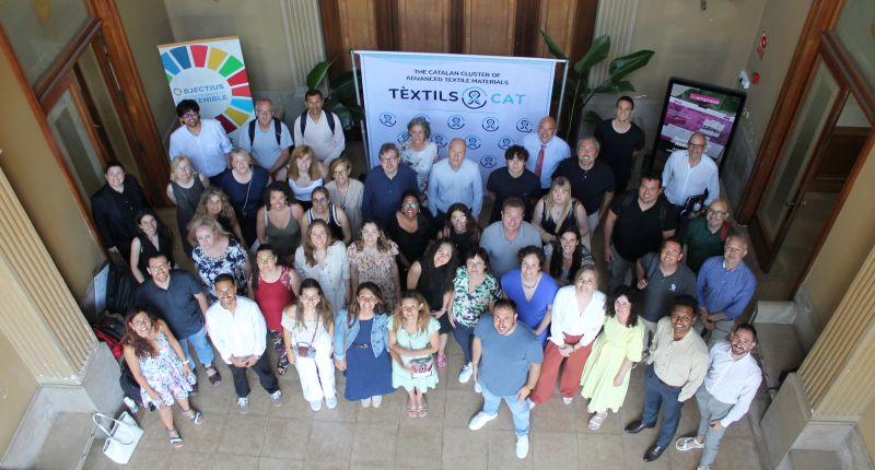 Participantes en la sesión de clausura de AddTex, celebrada en Terrassa (Barcelona).