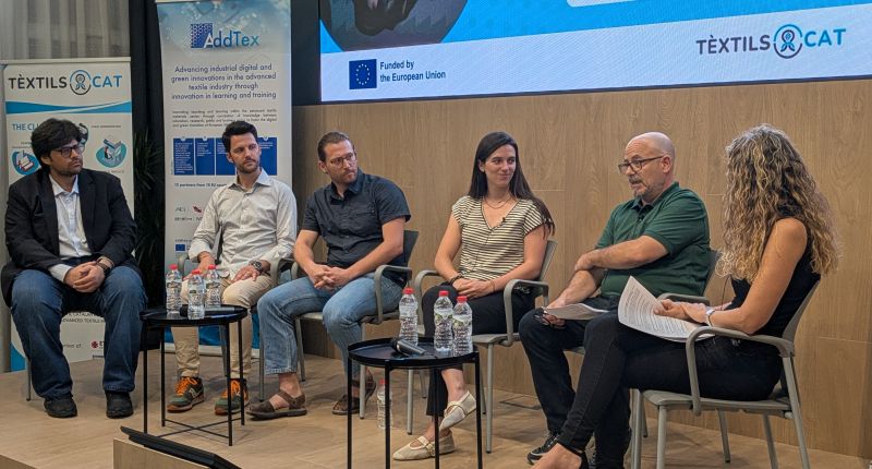 Jornada final del proyecto europeo AddTex, en Terrassa (Barcelona).
